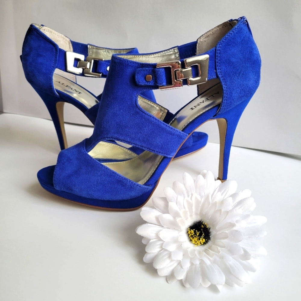 Alfani Blue heels